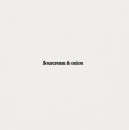 Sourcream & onion